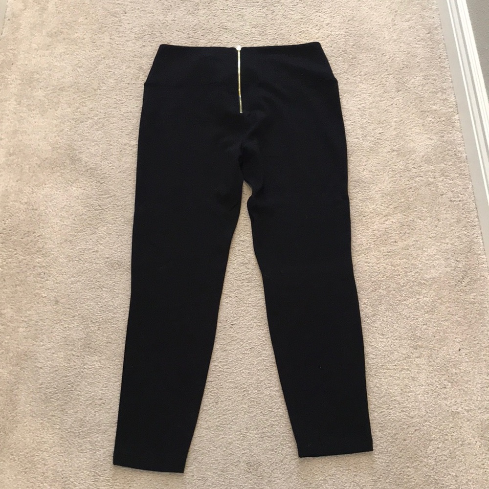 Bebe black dress leggings size Large